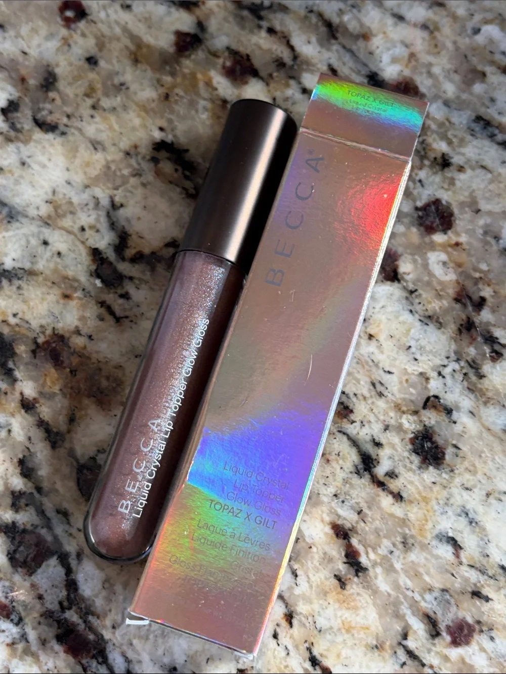 ⚡️❄️Becca Topaz x Gilt Liquid Crystal Lip Topper